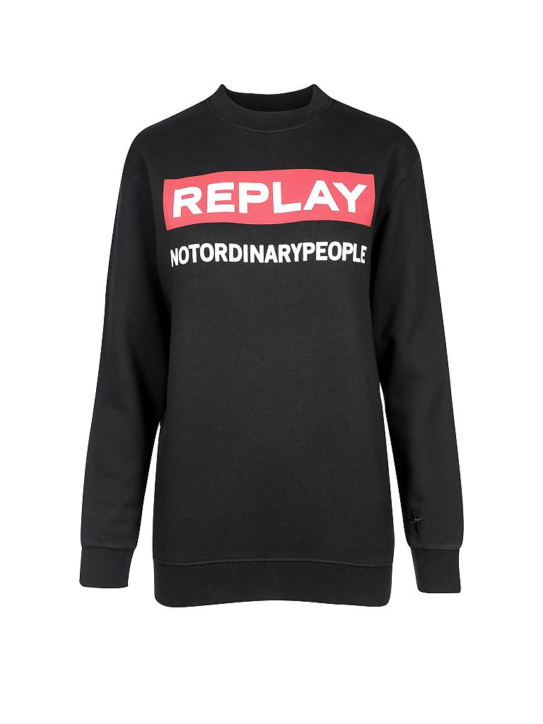 REPLAY Sweater schwarz | XS REPLAY Sweater gold | XS